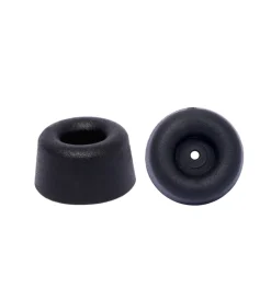 Accessori|Paracolpi tronco conico - ø 21 mm. - nero - 8 pz.