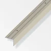 Ferramenta Per Mobili E Infissi-Alfer aluminium Paragr. 25x20 titanio - 1 metro.