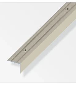 Ferramenta Per Mobili E Infissi-Alfer aluminium Paragr. 25x20 titanio - 1 metro.