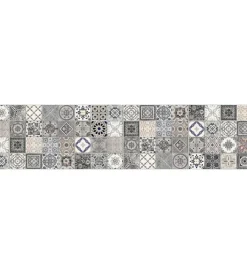 Discount Paraschizzi adesivo in pvc azulejos antichi, 260x60 cm Decorazione Pareti
