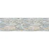 Online Paraschizzi adesivo in pvc pietre grigie, 260x60 cm Decorazione Pareti