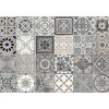 New Paraschizzi in alluminio azulejos grigie, 48x72 cm Decorazione Pareti