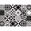 New Paraschizzi in alluminio azulejos b&w, 48x72 cm Decorazione Pareti