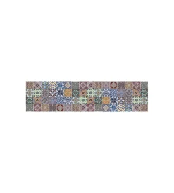 Decorazione Pareti- Paraschizzi xl "azulejos" in pvc, 180x45 cm