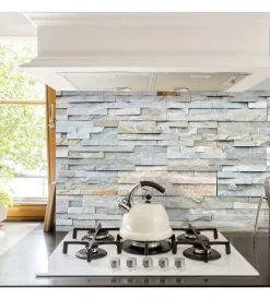 Online Paraschizzi xl "grey stones" in pvc, 180x45 cm Decorazione Pareti