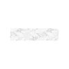 Decorazione Pareti|Paraschizzi xl "white marble" in pvc, 180x45 cm
