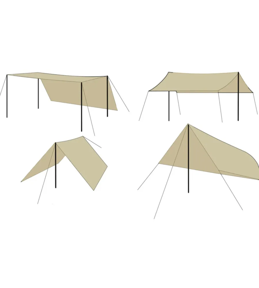 Online Parasole per esterno "sunny uv" 3x3 m Campeggio