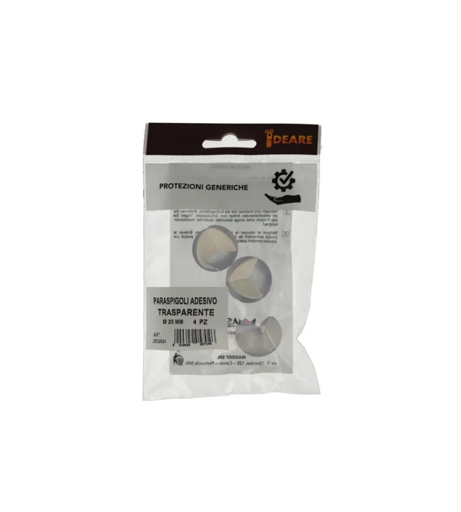 Accessori- Paraspigoli adesivi trasparenti 4 pz.