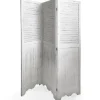Outlet Paravento a 3 ante "shabby", 132x3x168 cm Decorazione Ambienti