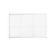 Outlet Parete laterale a pannelli scorrevoli per pergole riviera "sliding blind" in alluminio bianco lato 4 m Coperture Per Esterno E Accessori