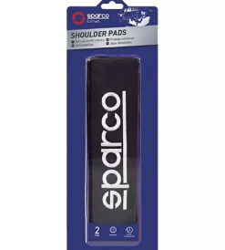 Auto Interno-Sparco Passacintura per auto nero 2 pezzi