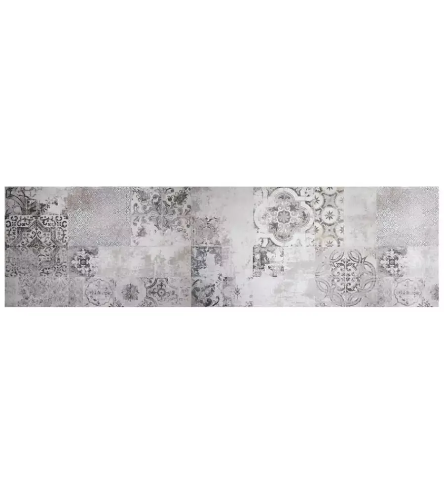 New Passatoia in vinile "runner" fantasia "whispering stone", 180x50 cm Tessile D'Arredo