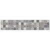 Tessile D'Arredo|Passatoia in vinile "runner" fantasia "azulejos vintage", 240x50 cm
