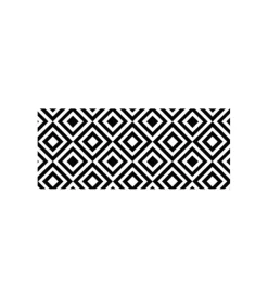 Tessile D'Arredo|Passatoia salvapavimenti "black&white", 120x50 cm