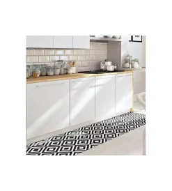 Tessile D'Arredo|Passatoia salvapavimenti "black&white", 120x50 cm