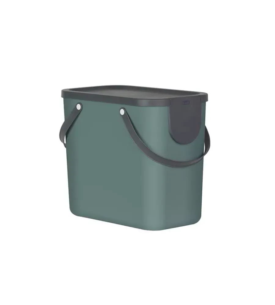 Raccolta Differenziata|Pattumiera "albula" verde 25 litri