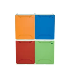ArtPlast Ordine E Sistemazione|Pattumiera "eco-logico" in polipropilene blu 34x29x47 cm