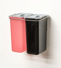 Discount Pattumiera da pannello 2 secchi 9 lt Raccolta Differenziata
