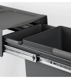 Raccolta Differenziata-Emuca Pattumiera per raccolta differenziata, 20 l