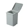 New Pattumiera porta rifiuti con coperchio automatico, 13lt Raccolta Differenziata
