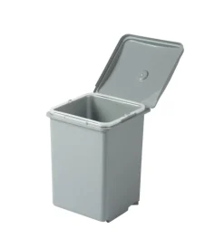 New Pattumiera porta rifiuti con coperchio automatico, 13lt Raccolta Differenziata