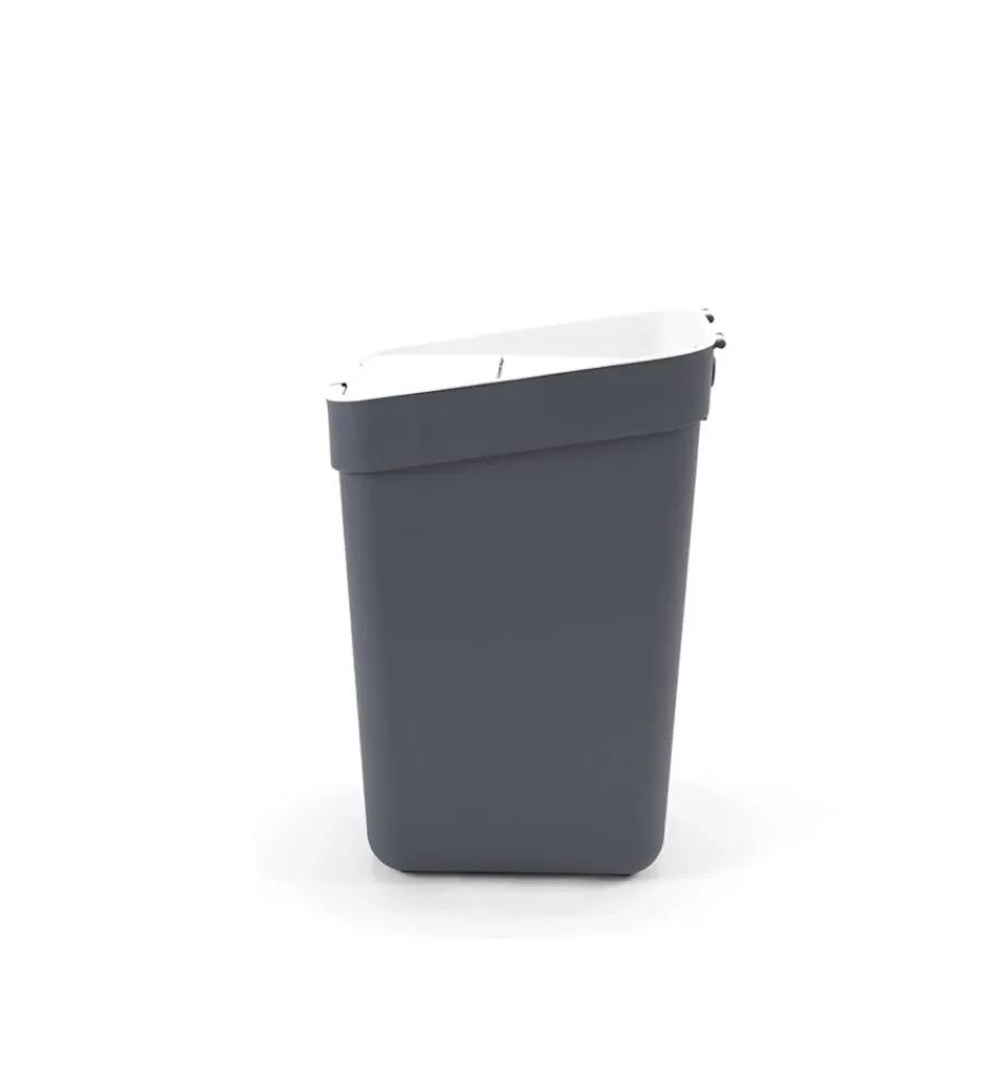 Discount Pattumiera "ready" grigio scuro 30 litri Raccolta Differenziata