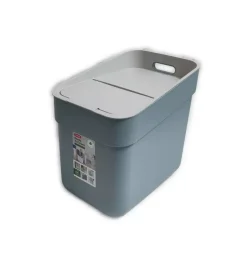 Raccolta Differenziata|Pattumiera "ready to collect" grigia, 5 lt
