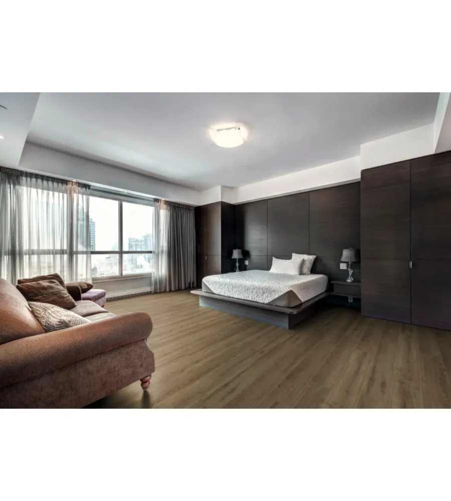 Porte, Scale E Pavimenti-Kimono Pavimento laminato 8 mm rovere titanio 2,131 mq, 8x193x1380 mm -
