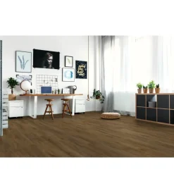 Outlet Pavimento laminato "catwalk" 8 mm rovere scuro 2,125 m², 8x193x1376 mm Porte, Scale E Pavimenti