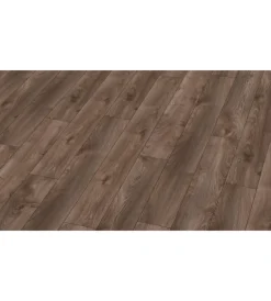 Porte, Scale E Pavimenti-Kimono Pavimento laminato rovere bruno 12mm ac5 1,387 m² linea mammut