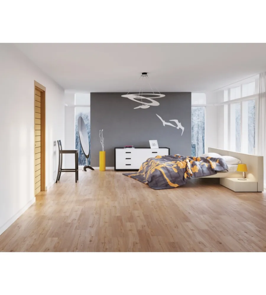 Kimono Porte, Scale E Pavimenti|Pavimento spc 4mm rovere arizona+1mm tappettino 2,196 m² ac5 linea robust