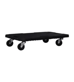 ArtPlast Ferramenta Per Mobili E Infissi|Pedana a carrello con ruote portata 500kg 580x380x40 mm