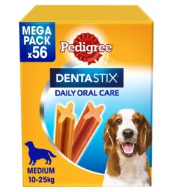 Stick-Pedigree - dentastix snack igiene orale medium, 56 pz