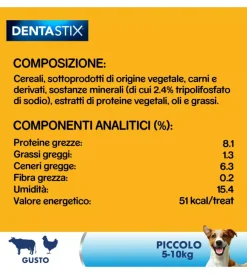 Clearance - dentastix snack igiene orale small, 70 pz Stick