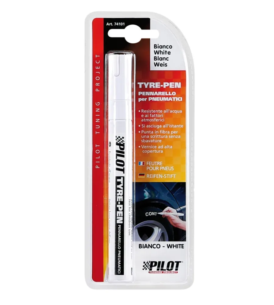 Auto Esterno-Lampa Pennarello per pneumatici pilot 74101