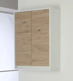 Hot Pensile bagno bianco rovere, 60x24x80 cm Mobiletti Multiuso