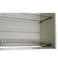 Cucina|Pensile da cucina con scolapiatti bianco - sky - 60 cm