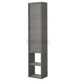 Hot Pensile sospeso per bagno "shelf" cemento, 30x24x150 cm Mobiletti Multiuso