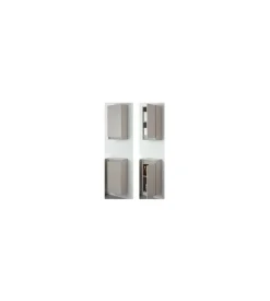 Outlet Pensile sospeso tortora con 1 anta e 2 ripiani, 30x69x25cm Mobiletti Multiuso