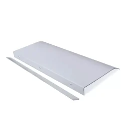 New Pensilina essenza in policarbonato trasparente 120x44,5 cm Coperture Per Esterno E Accessori