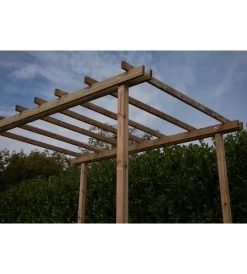 Coperture Per Esterno E Accessori|Pergola autoportante da esterno in legno, 240x300 cm