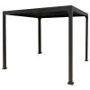EuroGarden Coperture Per Esterno E Accessori|Pergola bioclimatica da esterno "era" in alluminio e acciaio antracite 3x3 m
