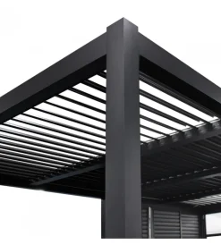 Coperture Per Esterno E Accessori|Pergola bioclimatica elica garden antracite 5,8x3x2,5 m