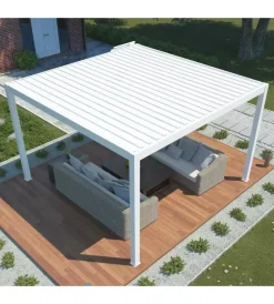 Coperture Per Esterno E Accessori- Pergola bioclimatica motorizzata riviera