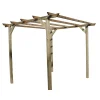 Coperture Per Esterno E Accessori|Pergola da esterno libera in legno di pino 300x300x250 cm