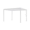 Coperture Per Esterno E Accessori- Pergola solaria "texas" in alluminio bianco 3x4 mt
