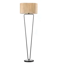Onli Illuminazione Per Interno|Piantana 1 luce "madu" legno e27