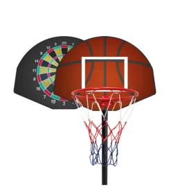 Discount Piantana basket per bambini regolabile 2 in 1: basket e freccette Giochi E Casette Bimbo