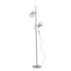 Best Piantana "lemonde" metallo cromato con paralumi orientabili, 40w Illuminazione Per Interno