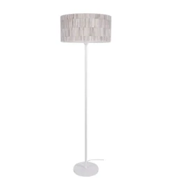 Discount Piantana "lunita" 1 luce tessuto, e27 Illuminazione Per Interno